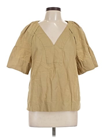 Banana Republic Factory Store Short Sleeve Blouse (view 1)