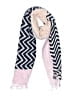 J.Crew Chevron-herringbone Pink Scarf One size - photo 1