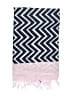 J.Crew Chevron-herringbone Pink Scarf One size - photo 2