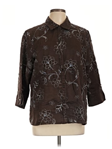 Sag Harbor 3/4 Sleeve Blouse (view 1)