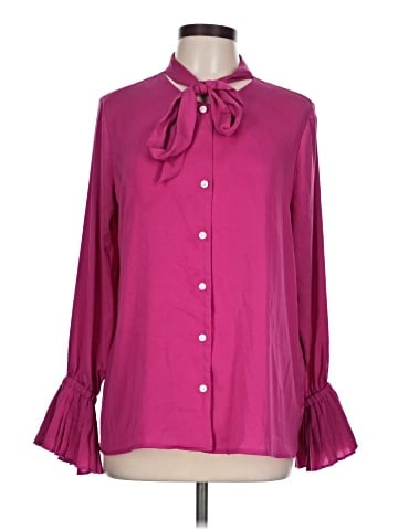 Banana Republic Factory Store Long Sleeve Blouse (view 1)