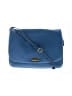 J.Crew 100% Leather Blue Leather Messenger One size - photo 1