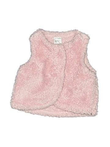 Just One Year by Carter's Faux Fur Vest (view 1)