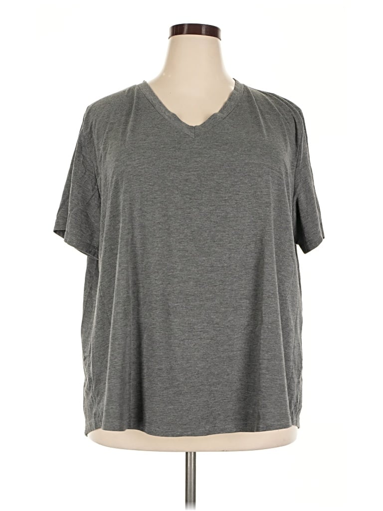 Pre-owned Amaryllis Short Sleeve T-shirt In Gray