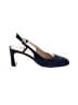Stuart Weitzman 100% Leather Blue Heels Size 9 - photo 1