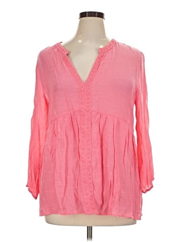 Counterparts 3/4 Sleeve Blouse (view 1)