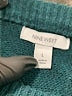 Nine West 100% Polyester Stars Teal Pullover Sweater Size L - photo 7