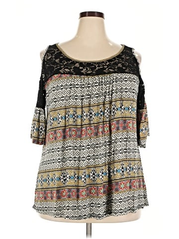 Avenue 3/4 Sleeve Blouse (view 1)