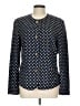 Liz Claiborne Collection 100% Polyester Polka Dots Blue Blazer Size 12 - photo 1