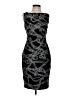 Cache Graphic Black Cocktail Dress Size 2 - photo 1