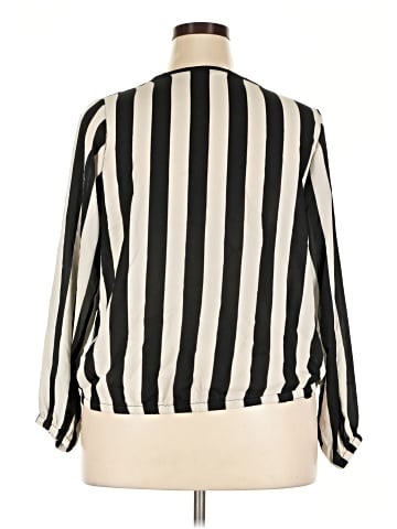Ashley Stewart Long Sleeve Blouse (view 2)