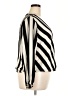 Ashley Stewart 100% Polyester Stripes Black Long Sleeve Blouse Size 2X - photo 4