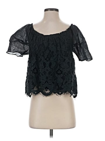 Moulinette Soeurs Short Sleeve Blouse (view 1)