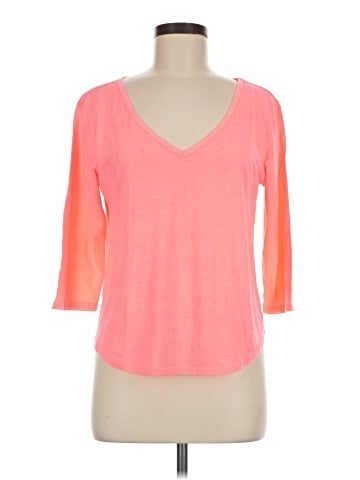 Victoria's Secret 3/4 Sleeve T-Shirt (view 1)