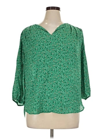 Pleione 3/4 Sleeve Blouse (view 1)