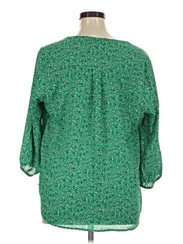 Pleione 3/4 Sleeve Blouse (view 2)
