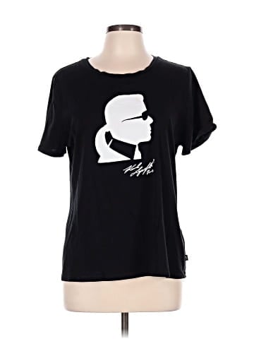 Karl Lagerfeld Paris Short Sleeve T-Shirt (view 1)