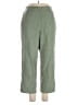 Alfred Dunner 100% Polyester Solid Green Casual Pants Size 16 - photo 1
