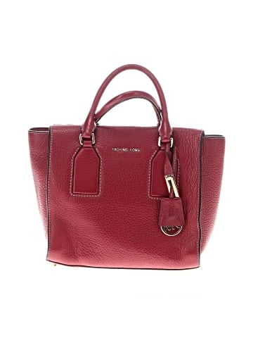 MICHAEL Michael Kors Leather Satchel (view 1)