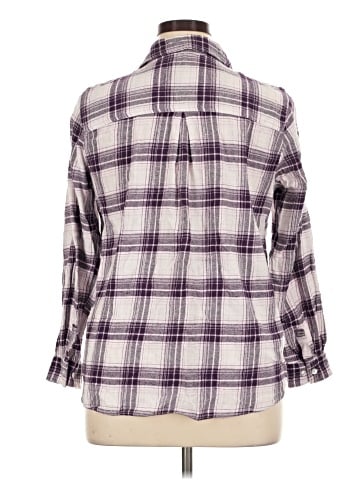 Ellos Long Sleeve Button-Down Shirt (view 2)