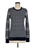 Equipment Chevron-herringbone Blue Pullover Sweater Size M - photo 1