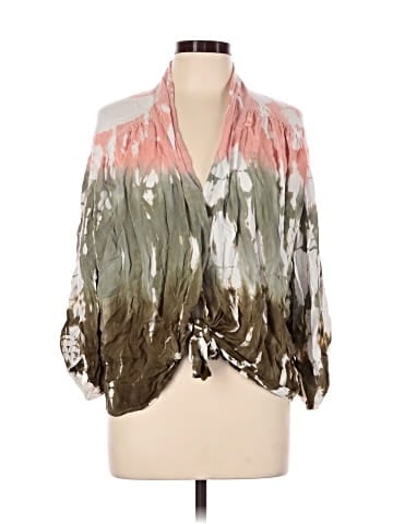 Young Fabulous & Broke 3/4 Sleeve Blouse (view 1)