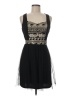 Pinky 100% Polyester Black Cocktail Dress Size M - photo 1