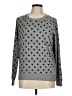Muk Luks Stars Gray Pullover Sweater Size M - photo 1