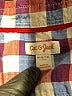 Cat & Jack Checkered-gingham Red Short Sleeve Button-Down Shirt Size M (kids) - photo 3