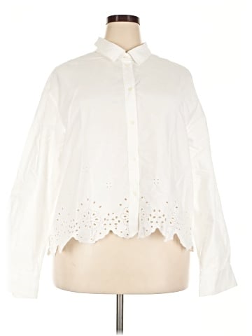 Gap Long Sleeve Blouse (view 1)
