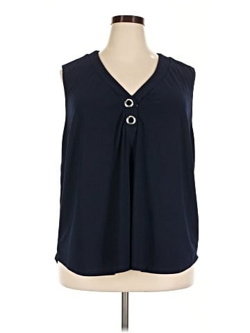 89th & Madison Sleeveless Blouse (view 1)