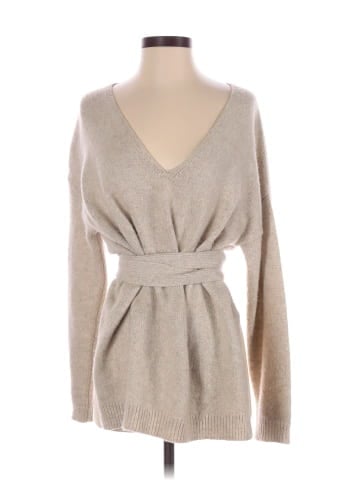 Elizabeth and James Wool Pullover Sweater (view 1)