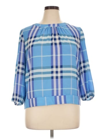 7th Avenue Design Studio New York & Company 3/4 Sleeve Blouse (view 1)