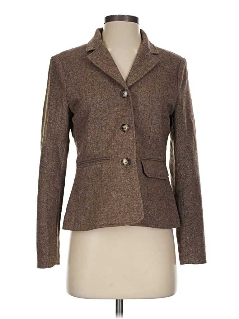 Pre-owned Eddie Bauer Blazer Jacket In Brown