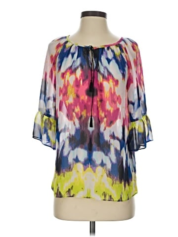Milly 3/4 Sleeve Blouse (view 1)