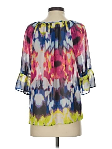 Milly 3/4 Sleeve Blouse (view 2)