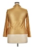 SKIMS Metallic Gold Long Sleeve Top Size 4X - photo 2