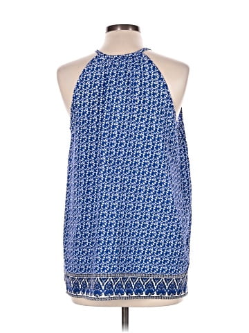 fleur bleue Sleeveless Blouse (view 2)