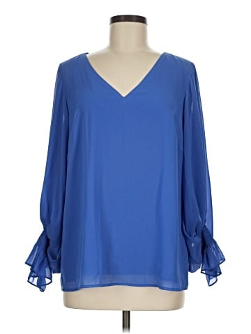 Halogen Long Sleeve Blouse (view 1)