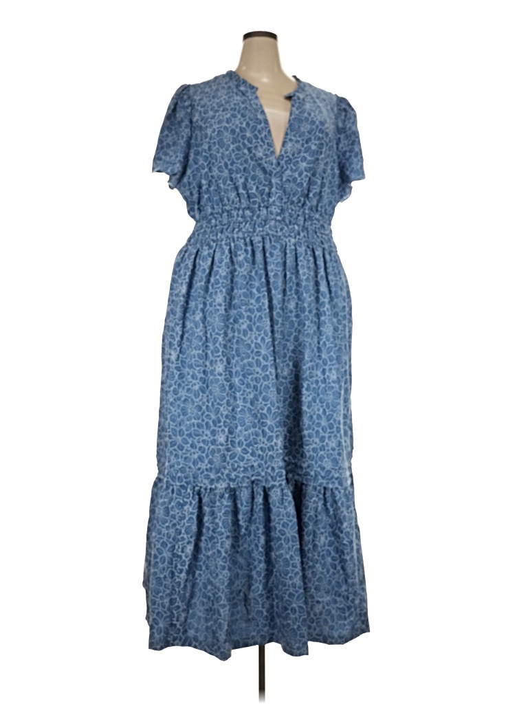 Pre-owned Cece Casual Dress In Blue