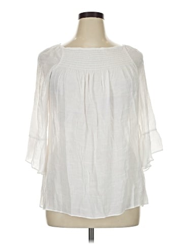 New Directions 3/4 Sleeve Blouse (view 1)