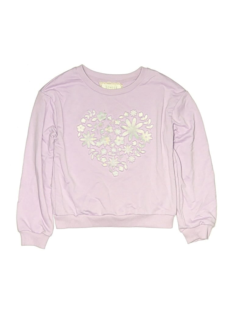 Pre-owned Btween Kids' Sweatshirt In Purple