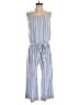Bella Dahl Stripes Blue Jumpsuit Size S - photo 1