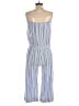 Bella Dahl Stripes Blue Jumpsuit Size S - photo 2
