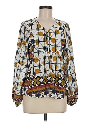 Solitaire Long Sleeve Blouse (view 1)