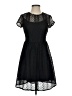 Zara Basic Black Cocktail Dress Size S - photo 1