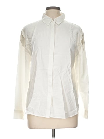 Zara Basic Long Sleeve Blouse (view 1)