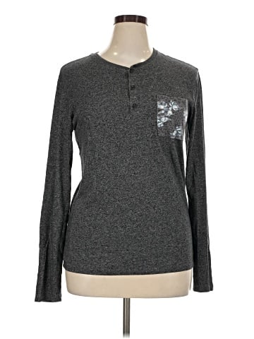 On The Byas Long Sleeve Henley (view 1)