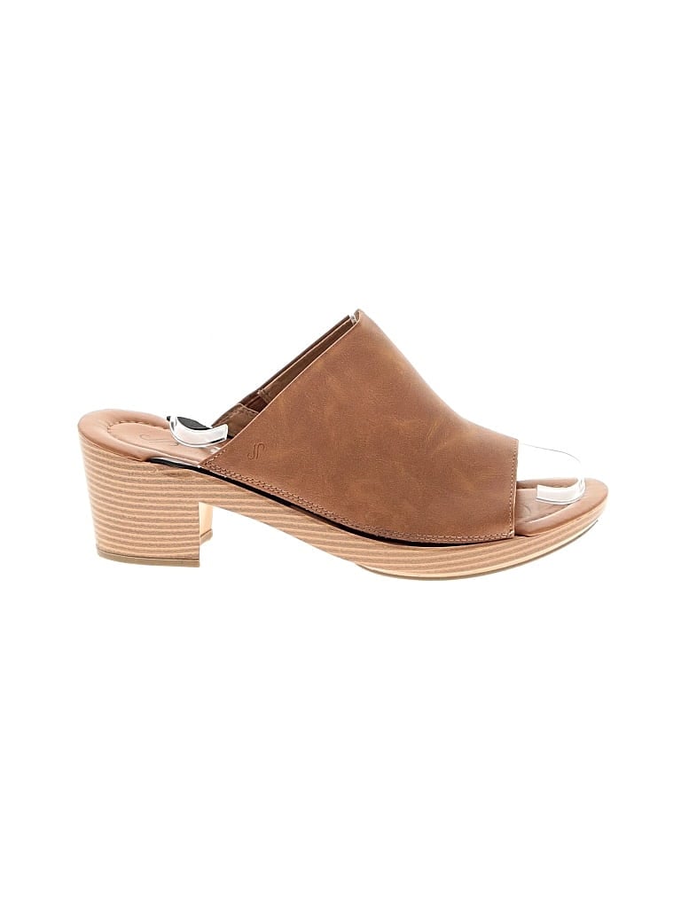Pre-owned Assorted Brands Sandals In Brown