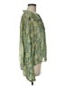 Rag & Bone 100% Viscose Green Long Sleeve Blouse Size M - photo 4